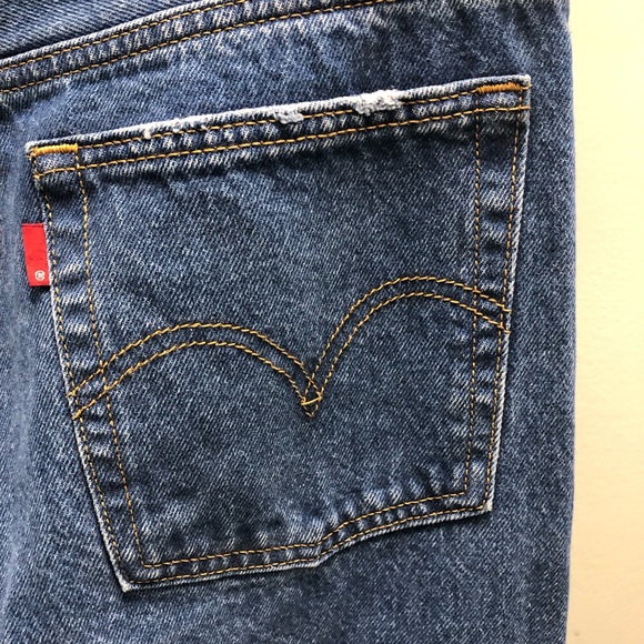 24.Levi’s Premium Wedgie Straight Jeans Sz 28✖️28 - Picture 13 of 13